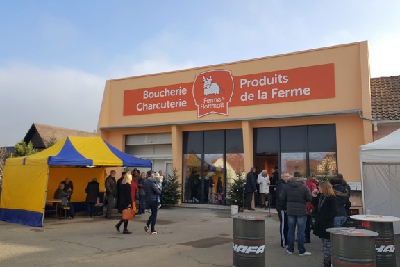 Réhabilitation de commerce à SAND 67